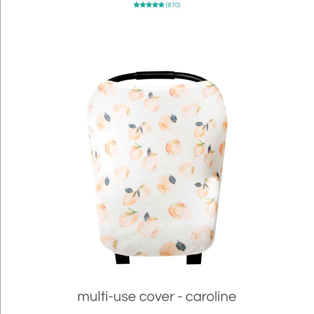 Versatile car seat and nursing cover